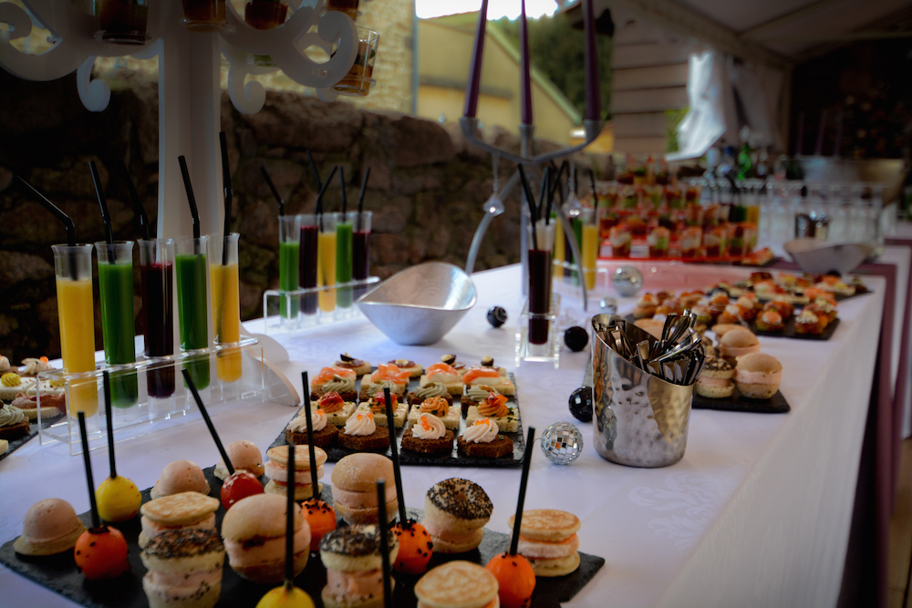 Buffet gastronomique du Domaine d'Essalois